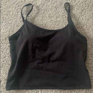 Kortni Jeane Ladder-Back Crop Top Swimmer